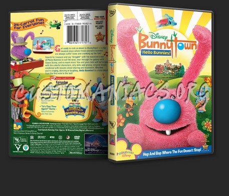 Bunnytown Hello Bunnies! dvd cover