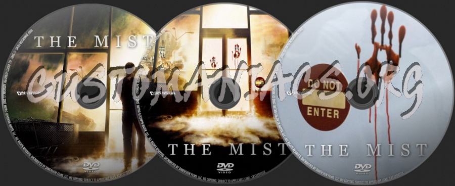 The Mist dvd label