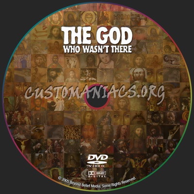 The God Who Wasn't There dvd label