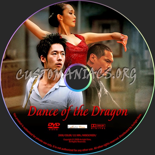 Dance Of The Dragon dvd label