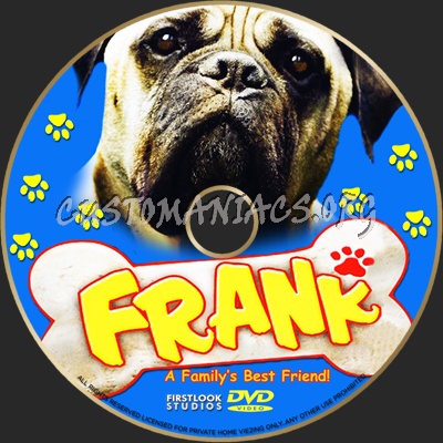 Frank dvd label