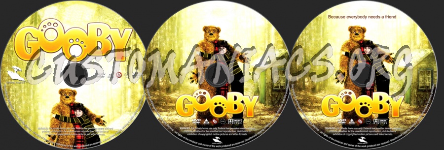 Gooby dvd label