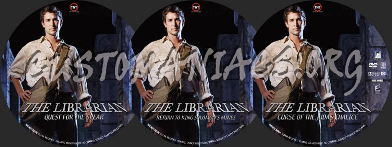 The Librarian Collection dvd label