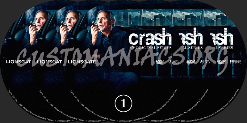 Crash - The TV Series dvd label