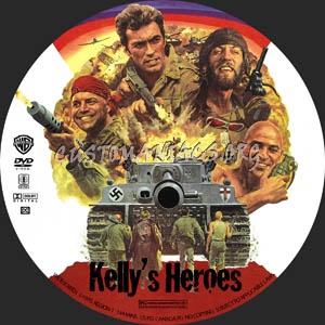 Kelly's Heroes dvd label