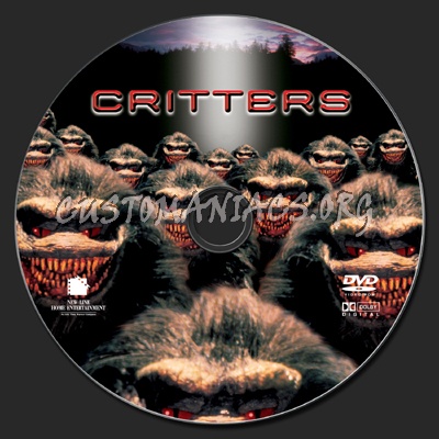 Critters dvd label