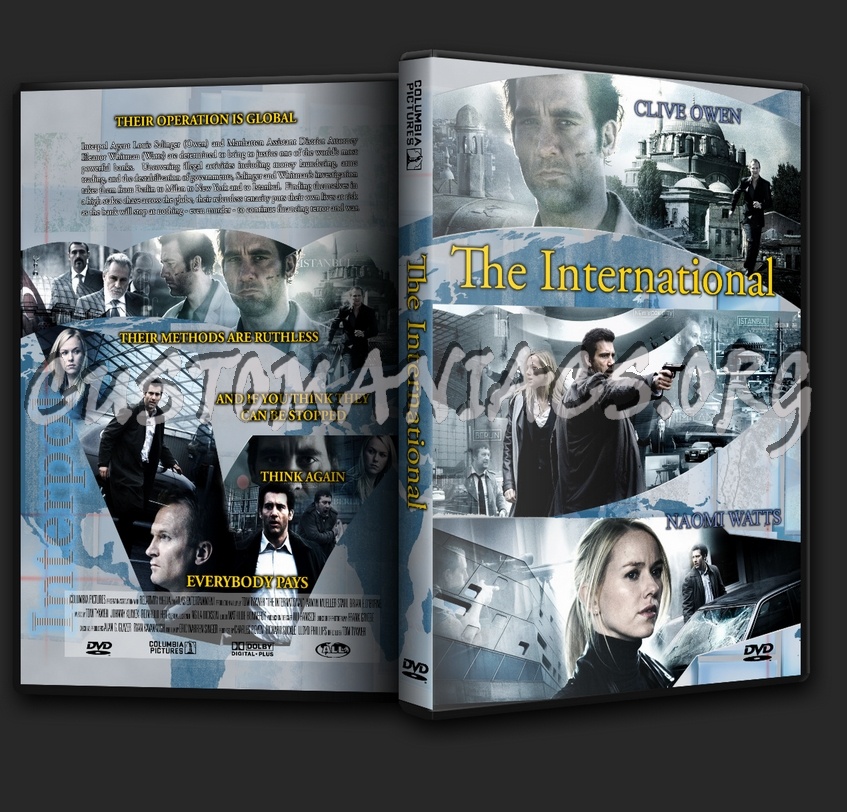 The International dvd cover