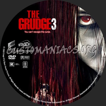 The Grudge 3 dvd label