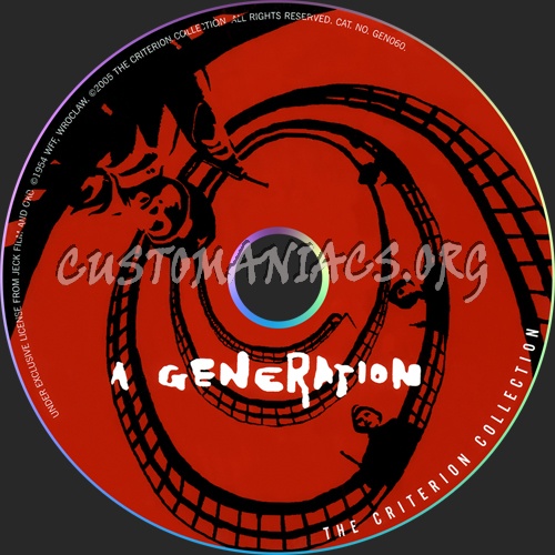 283 - A Generation dvd label