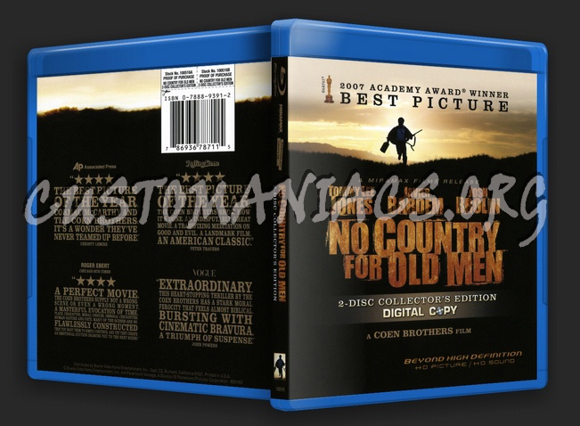 No Country For Old Men blu-ray cover