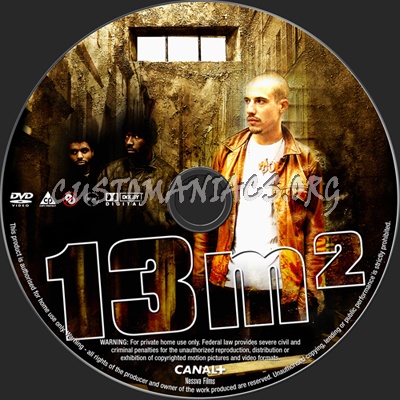 13m dvd label