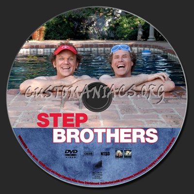 Step Brothers dvd label