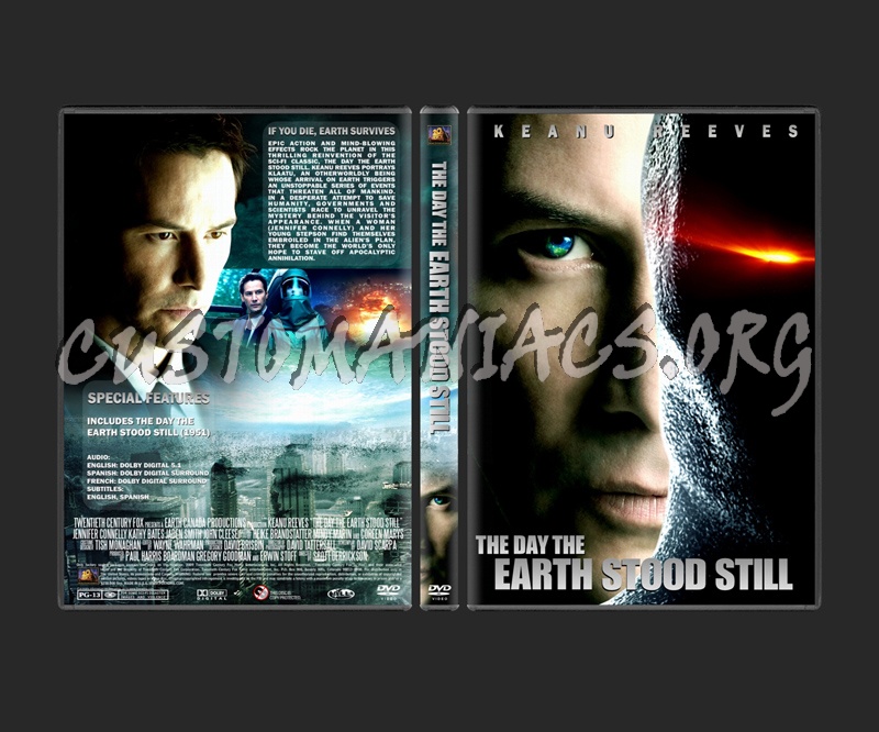 The Day The Earth Stood Still dvd cover