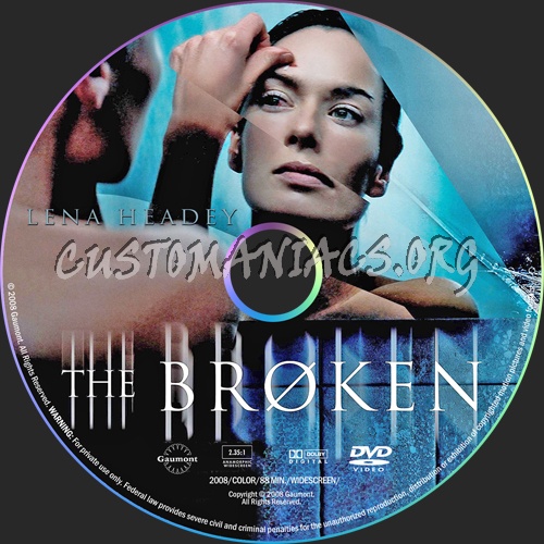 Broken, The dvd label