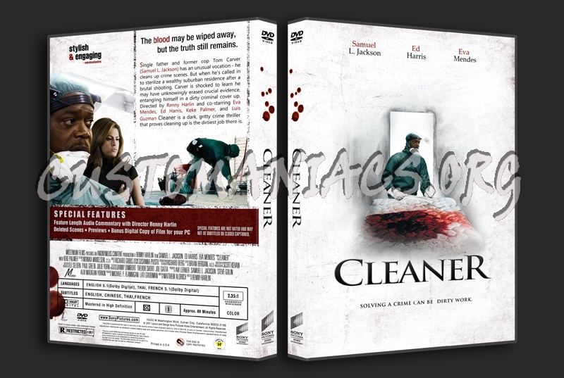 Cleaner dvd cover