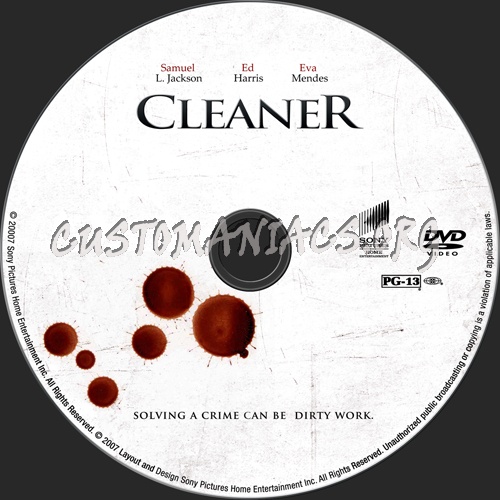 Cleaner dvd label