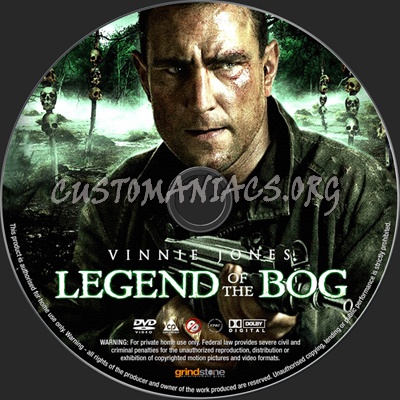 Legend of the Bog dvd label