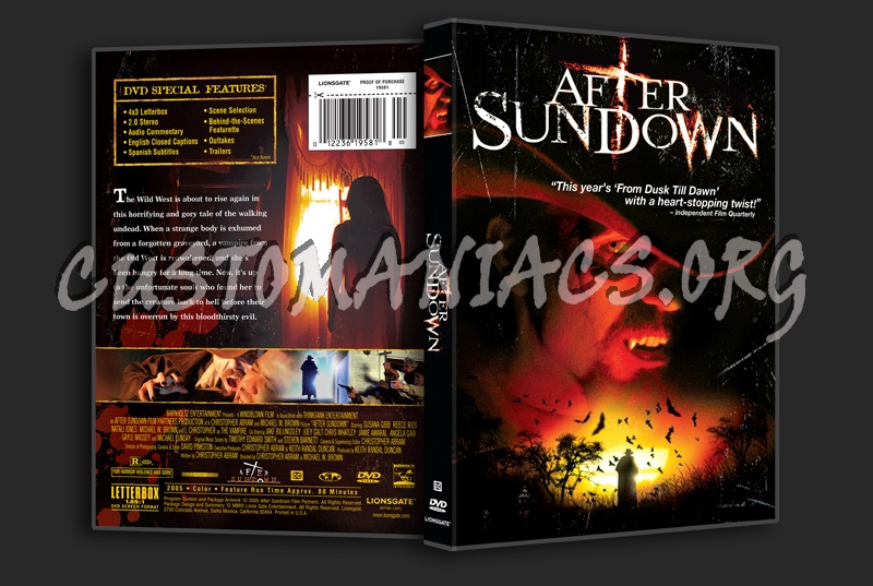 After Sundown dvd cover