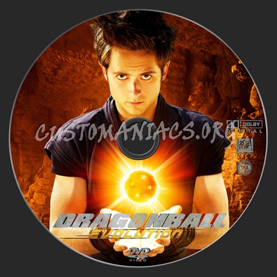 Dragonball Evolution dvd label