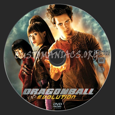 Dragonball Evolution dvd label