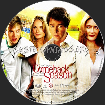 Comeback Season dvd label
