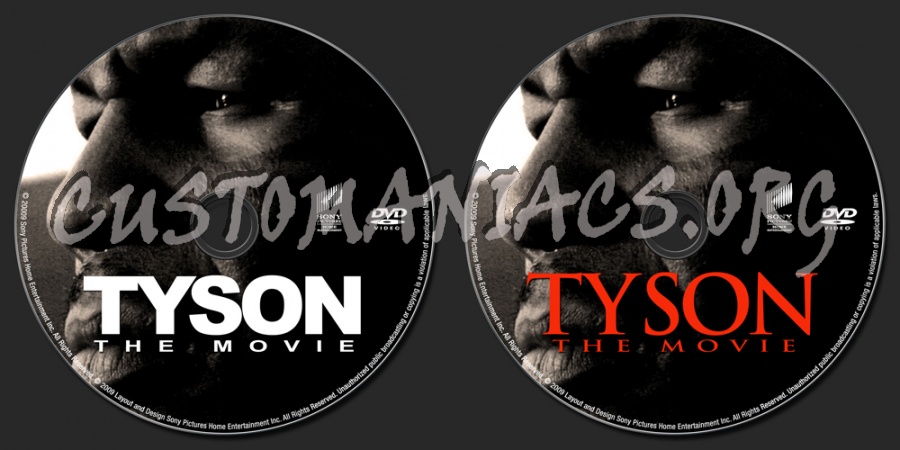 Tyson dvd label