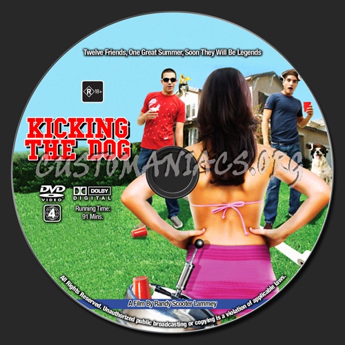 Kicking The Dog dvd label