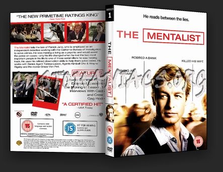 The Mentalist Season 1 dvd cover