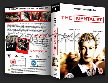 The Mentalist Season 1 dvd cover