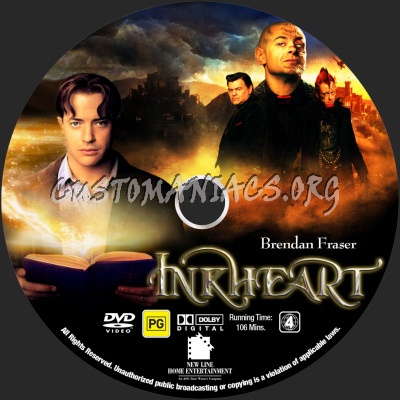 Inkheart dvd label