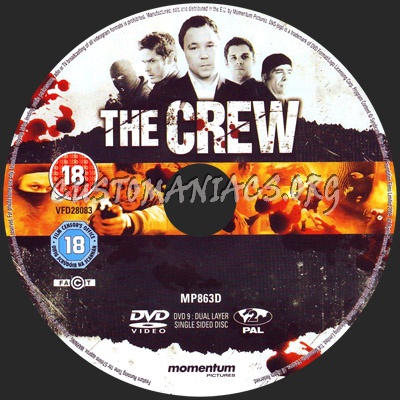 The Crew dvd label