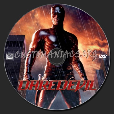 Daredevil dvd label