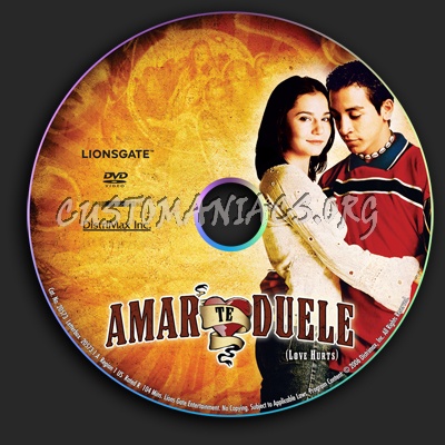 Amar te Duele aka Love Hurts dvd label