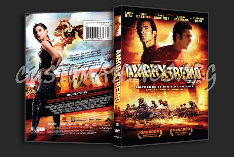 Amor Xtremo aka Xtreme Love dvd cover