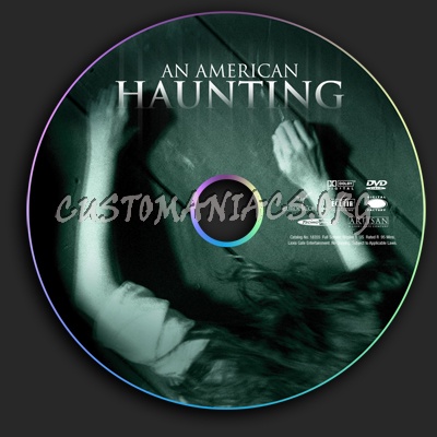 An American Haunting dvd label