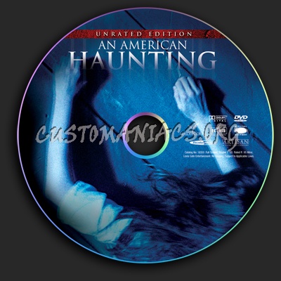 An American Haunting Unrated dvd label