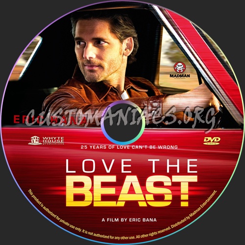 Love The Beast dvd label