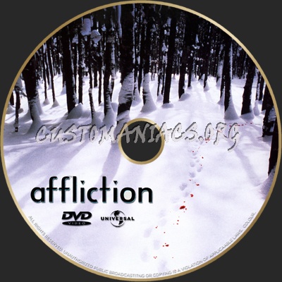 affliction dvd label