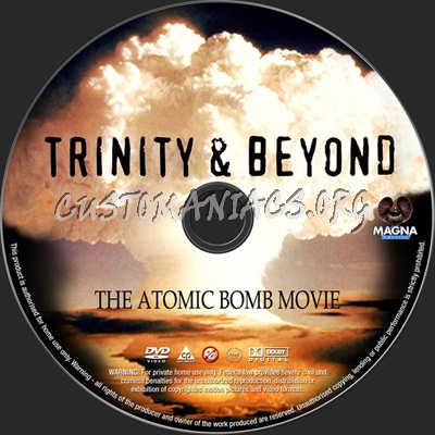 Trinity and Beyond dvd label