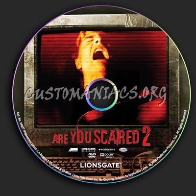 Are You Scared 2 dvd label