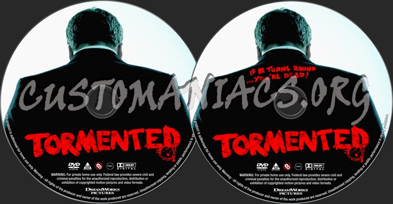 Tormented dvd label