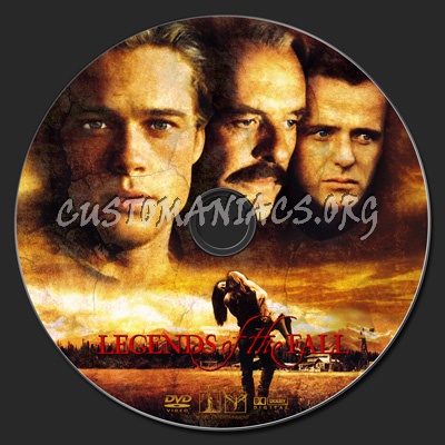 Legends of the Fall dvd label