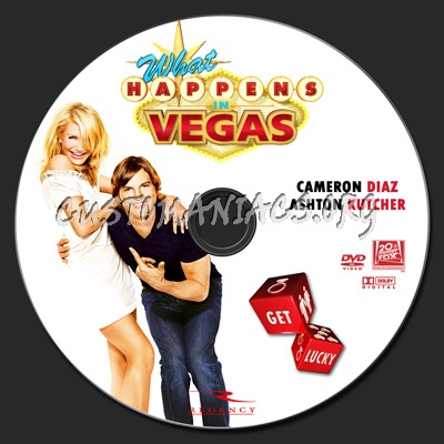 What Happens in Vegas dvd label