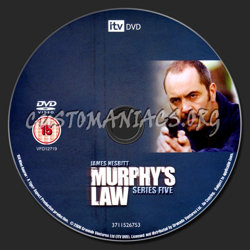 Murphy's Law Series 5 dvd label