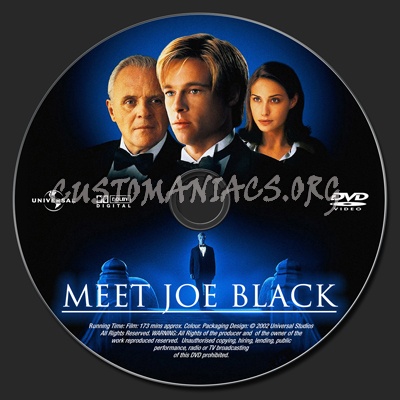 Meet Joe Black dvd label