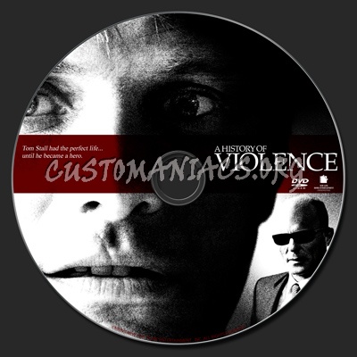 A History Of Violence dvd label