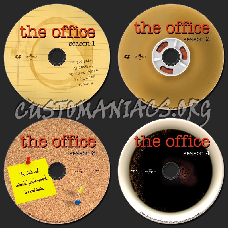 The Office (US) dvd label