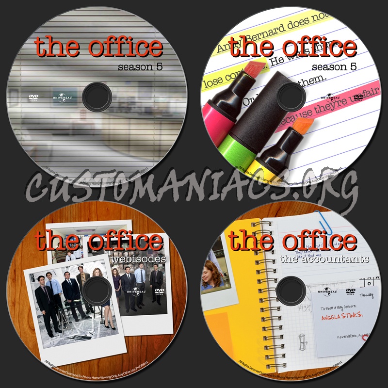 The Office (US) dvd label