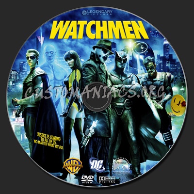 Watchmen dvd label