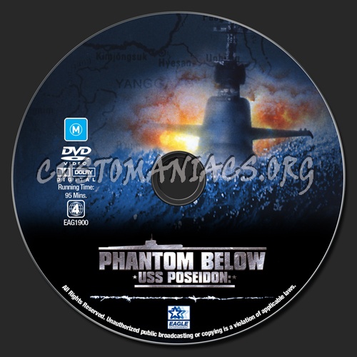 Phantom Below : USS Poseidon dvd label